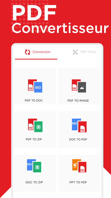Screenshot #1 pour Convertisseur PDF et Lecteur