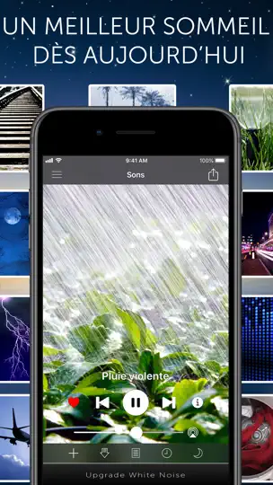 Capture d'écran de White Noise Lite sur iPhone 1