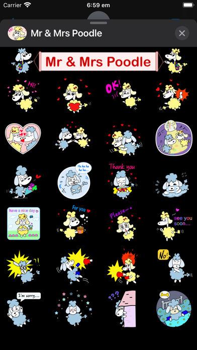 Mr & Mrs Poodle Screenshot