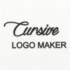 Cursive Logo Maker for Cricut delete, cancel