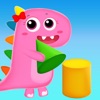 Dino Game 3D Shapes Blocks icon