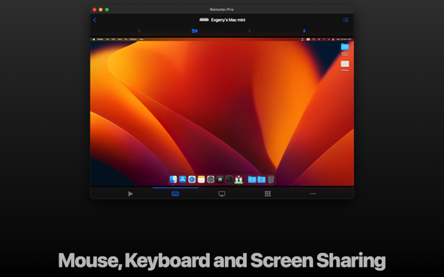 Snímek obrazovky Remote, Mouse & Keyboard Pro
