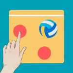 Simple Volleyball Tactic Board App Cancel