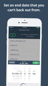 Liberate - Website Blocker screenshot