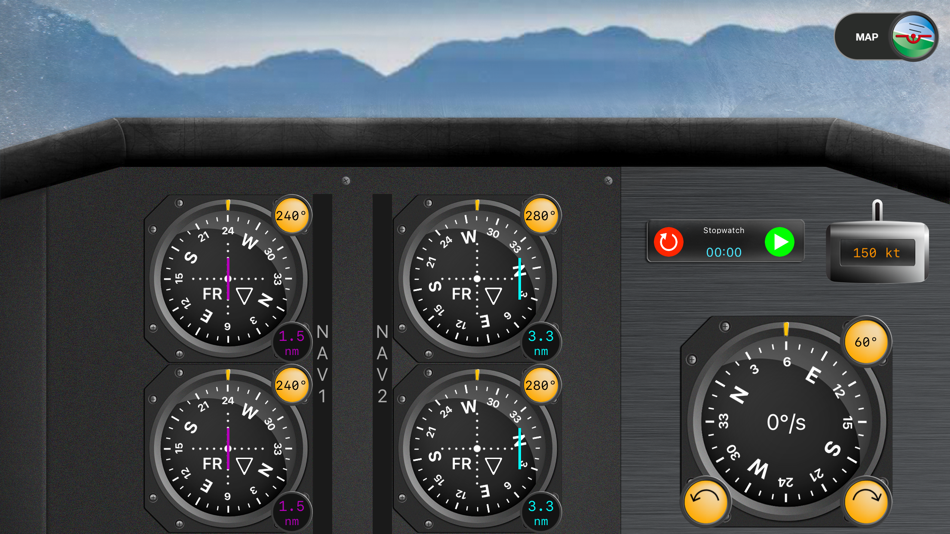 #4. VOR + ILS Trainer – IFR Pilot (iOS) 由: Flygo-Aviation Ltd