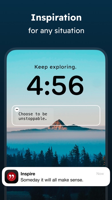 Screenshot #1 pour Inspire : Daily Motivation