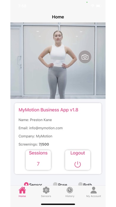 MyMotion Business screenshot n.2