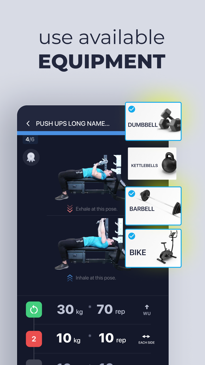 Gym Workout Planner - GYMDONE