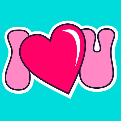 Kawaii Hearts Love Stickers