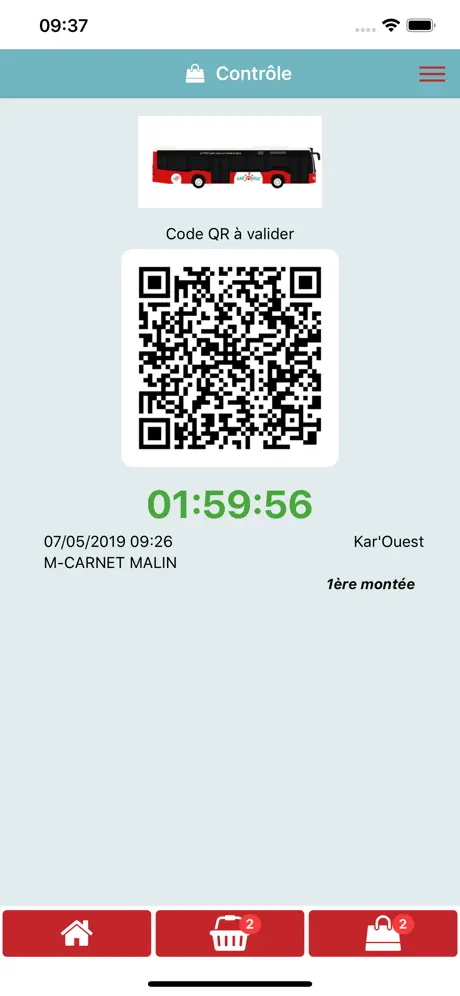 M-ticket Kar'Ouest