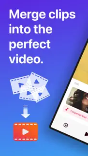 video merger □ combine videos iphone screenshot 1