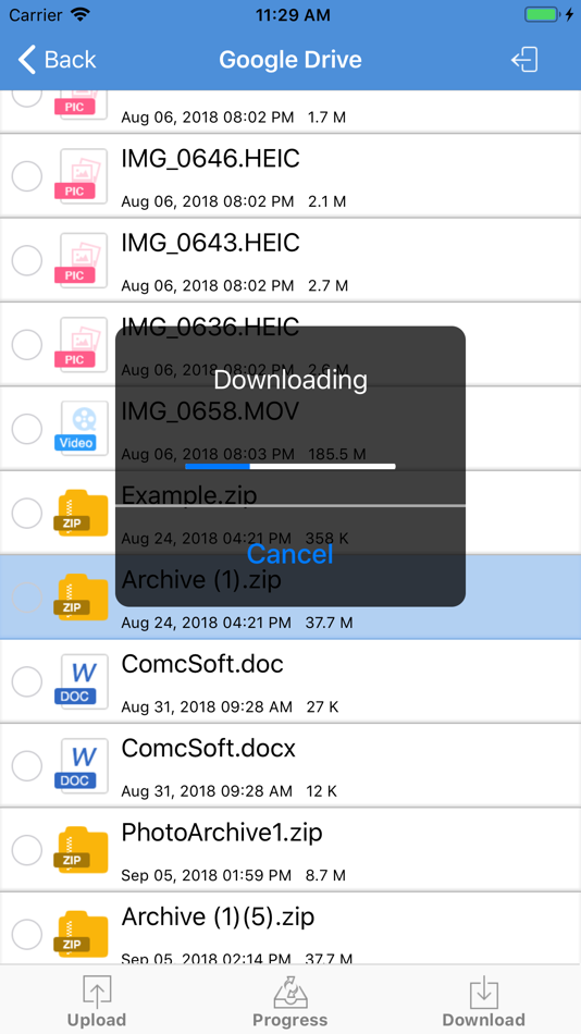 #10. iZip Pro -Zip Unzip Unrar Tool (iOS) Podle: ComcSoft Corporation