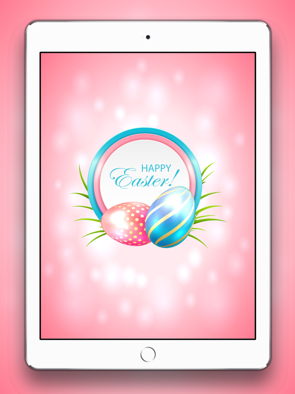 Happy Easter Wallpapers HD iPad screenshot 5 - Photo & Video app
