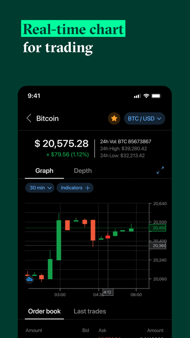 Bitstamp Pro: Trade Crypto BTC Screenshot