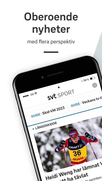 Screenshot #1 pour SVT Sport