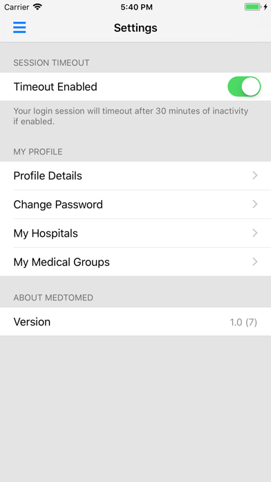 Med2Med Screenshot