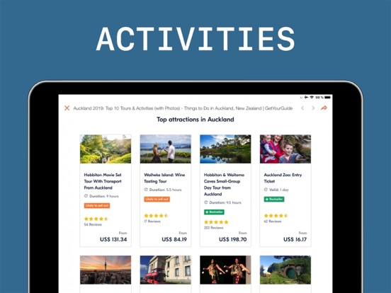 Auckland Travel Guide . iPad screenshot 6 - Travel app
