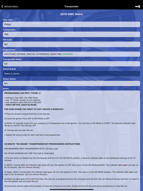 MyAutoSmart iPad screenshot 5 - Productivity app