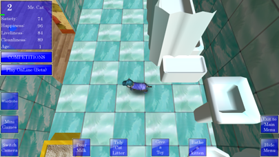 Cute Pocket Cat 3D Screenshot