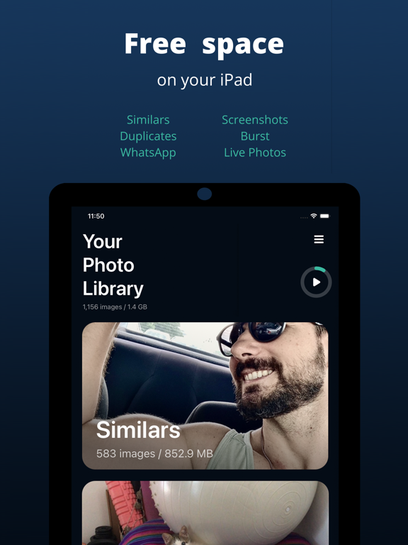Screenshot #6 pour Sweeper: Photo Gallery Cleaner