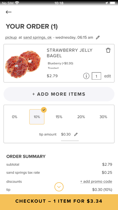 Old School Bagel Screenshot