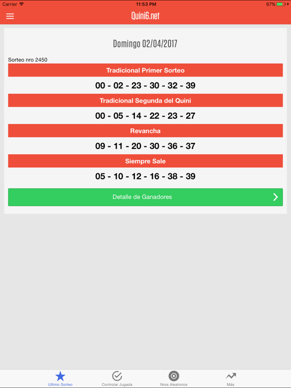 Screenshot #4 pour Quini6