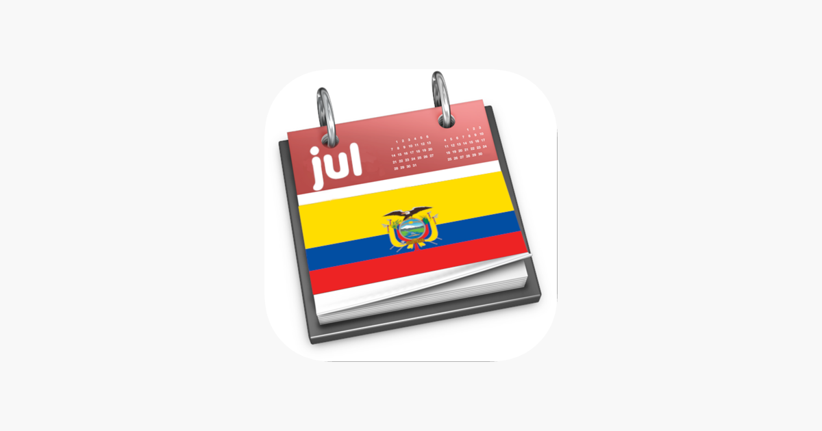 ‎Calendario Ecuatoriano 2024 on the App Store