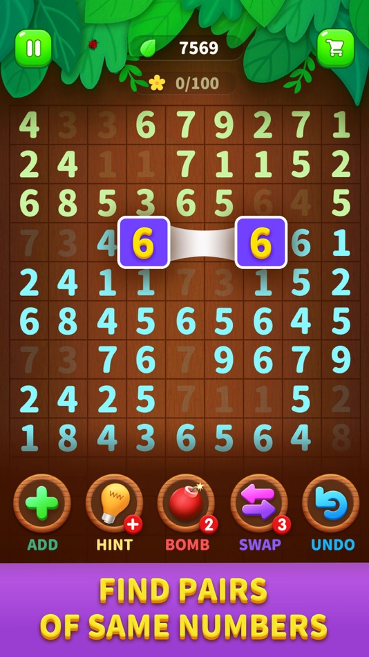 #1. Number Match - Ten Pair Puzzle (iOS) 由: TOKYO KYOKUJOY LLC