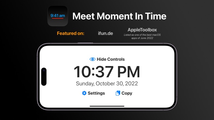 Moment In Time - Clock