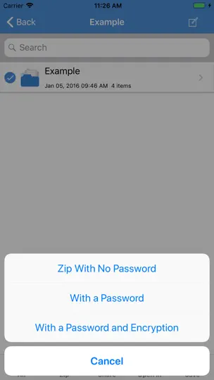 IZip Pro -Zip Unzip Unrar Tool iPhone Ekran Görüntüsü 4