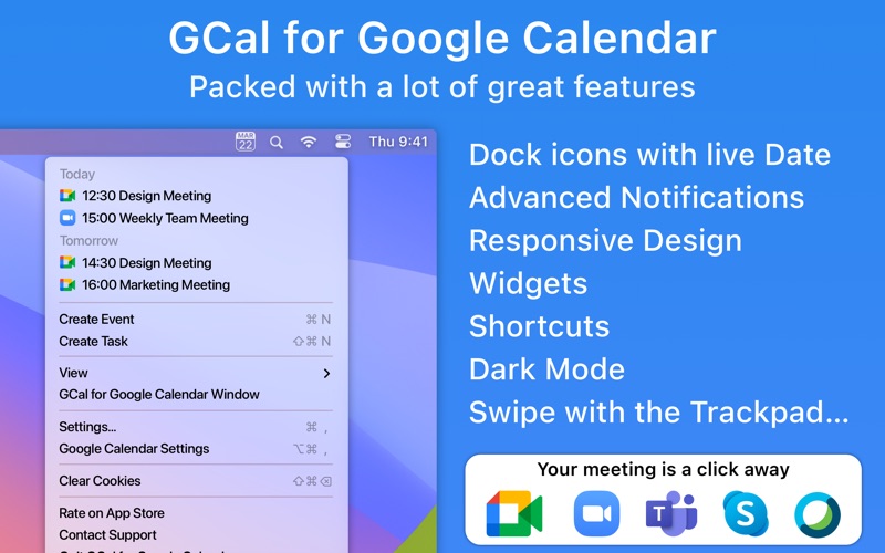 gcal for google calendar iphone screenshot 2