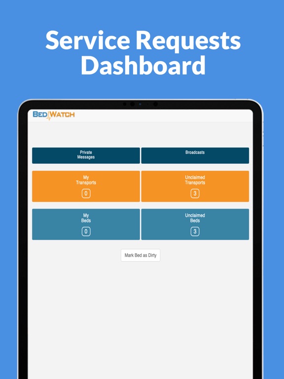 BedWatch iPad screenshot 1 - Business app