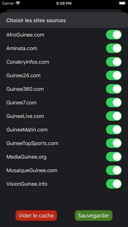Actu Guinée - infos complètes screenshot-3