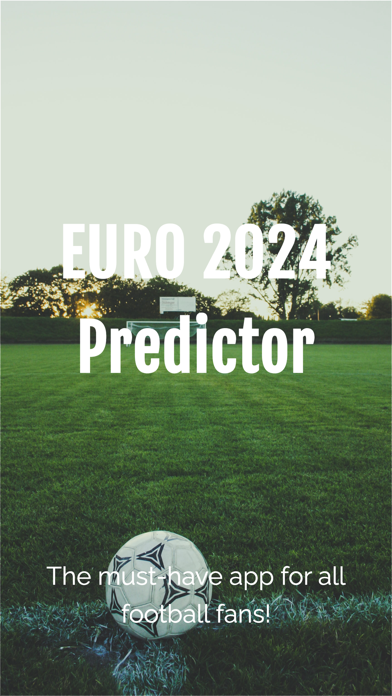 Screenshot of EURO 2024 Predictor1