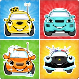 Matching family game: Cars