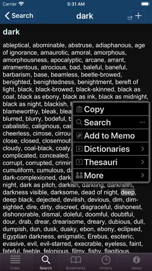 Скриншот Companion Synonyms на iPhone 6