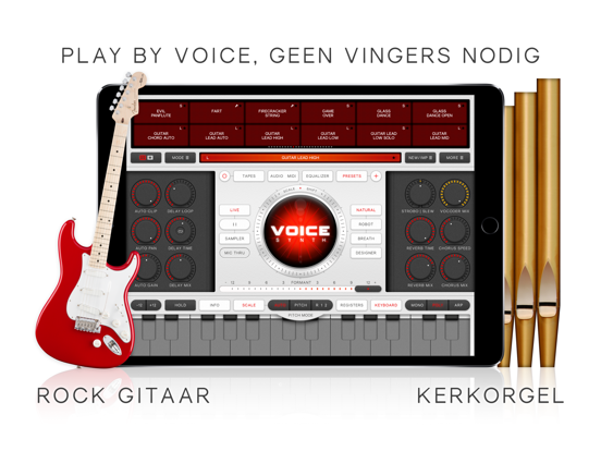 Voice Synth Modular iPad app afbeelding 4