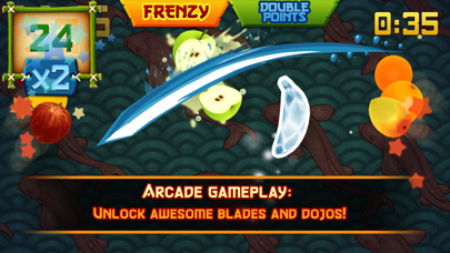screenshot of Fruit Ninja Classic 2