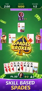 Spades - Win Real Cash screenshot #1 for iPhone