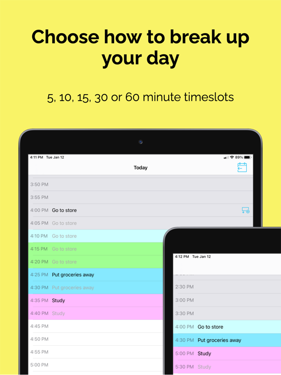 Screenshot #6 pour TimeFinder: Day Planner