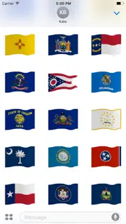 50 flags: state flag stickers айфон картинки 3