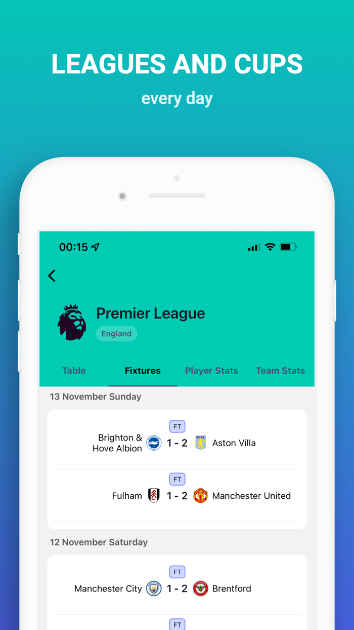 AceScores Soccer Live Widgets