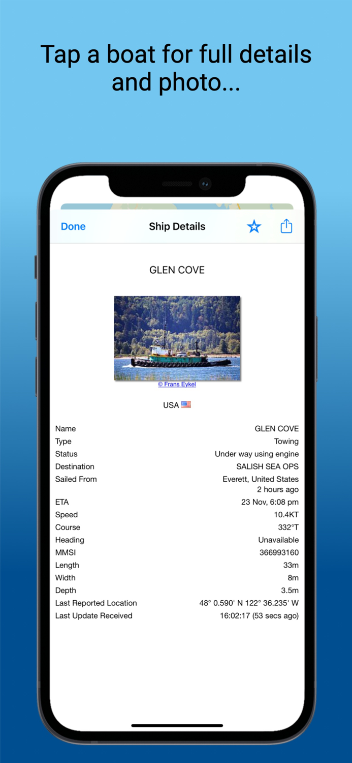 Boat Watch - Ship Tracking