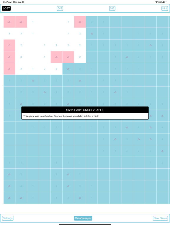 LogicSweeper iPad screenshot 5 - Games app