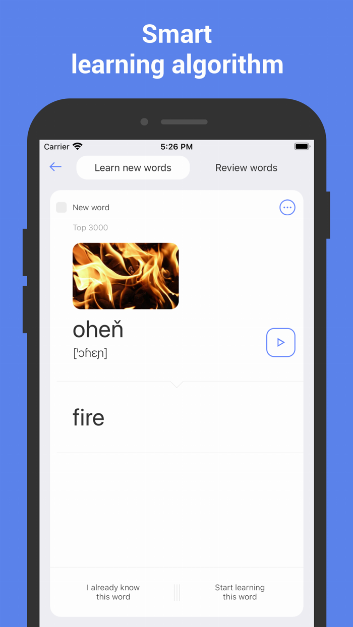 Learn Czech with flash cards