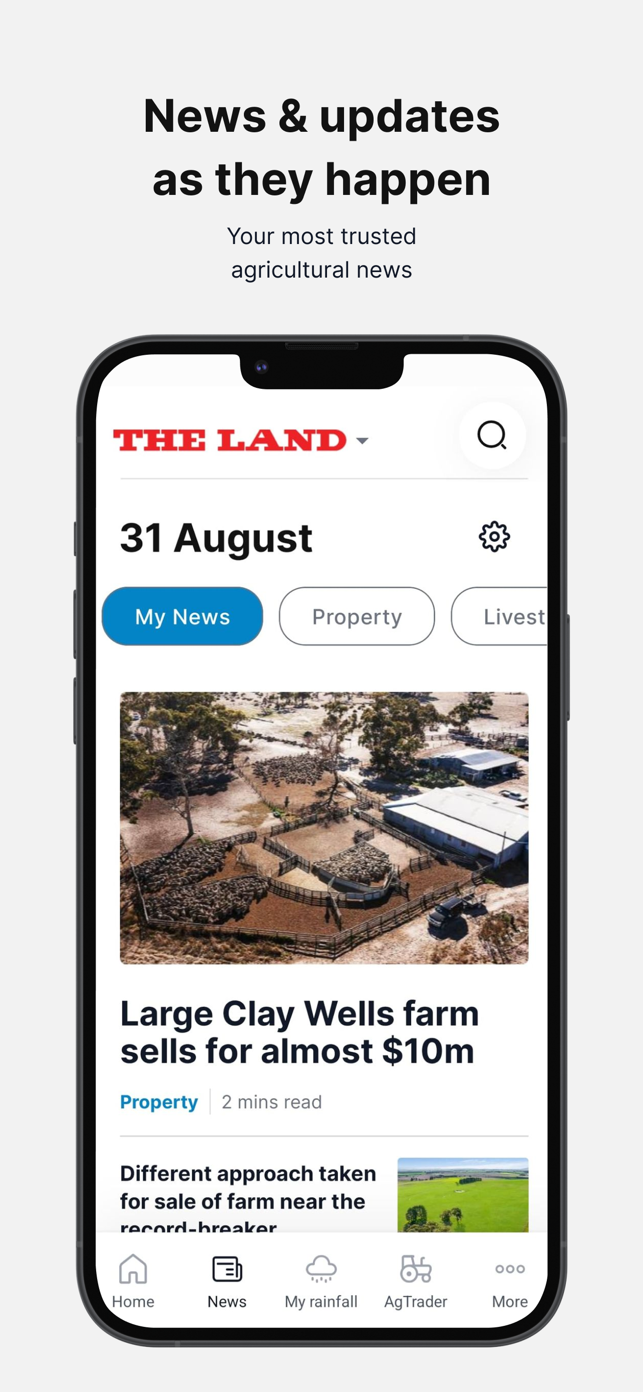The Land: News & Livestock