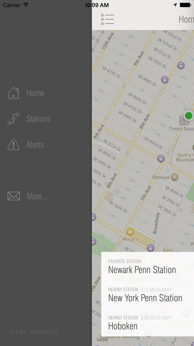 New Jersey Rail - Departures Screenshot