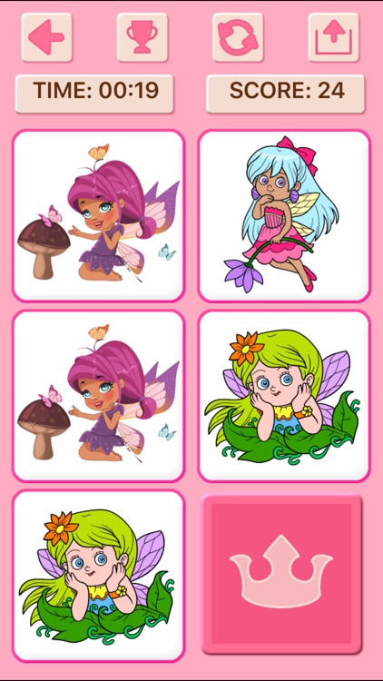 Princess Unicorn Memory Games screenshot-3