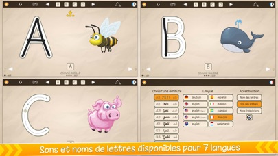 Screenshot #2 pour L'Alphabet des Animaux PRO