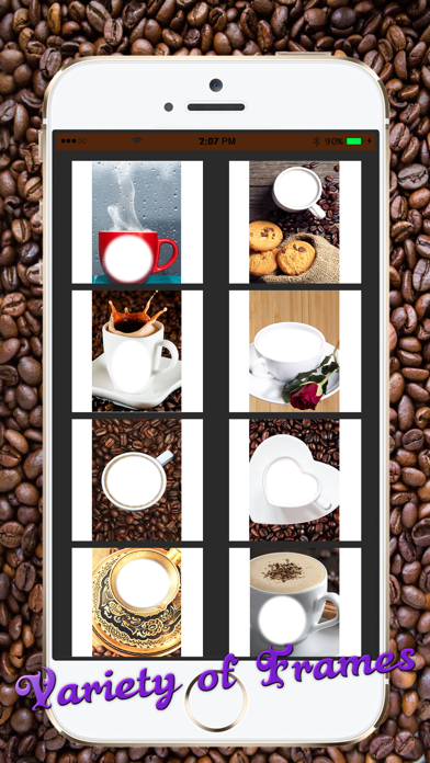 Coffee Cup Photo Frames Screenshot